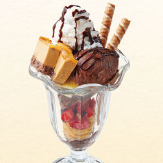 チョコレートパフェ