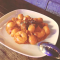料理メニュー写真 牡蠣のトマトクリームニョッキ