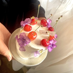 サプライズケーキもお任せ!