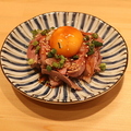 料理メニュー写真&nbsp;まるきちユッケ