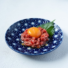 近江牛使用 生ユッケ