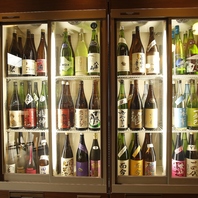 【日本酒飲み放題】全国各地の日本酒40種類飲み放題！