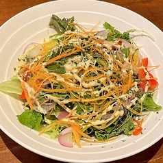 グリーンサラダ 自家製サワークリーム