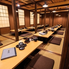個室宴会に◎掘りごたつなのでゆったりご宴会をお楽しみいただけます!