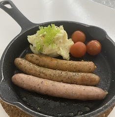 鉄板ウインナー