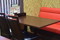 リラックスできるソファー席です。