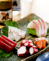 【魚料理は40種以上！】その日獲れた新鮮な魚介をご提供