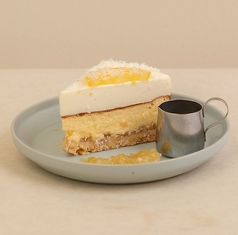 ハニーレモンのベイクドチーズケーキ