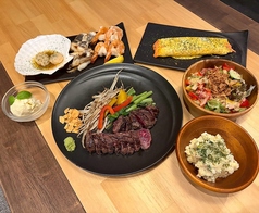 鉄板diningSAKUのコース写真