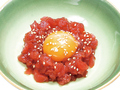 料理メニュー写真&nbsp;まぐろユッケつまみ