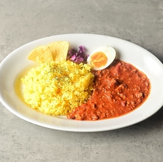 〆の赤カレー
