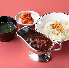 ビーフストロガノフ 定食
