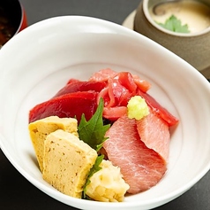 ランチ限定、天然本鮪丼