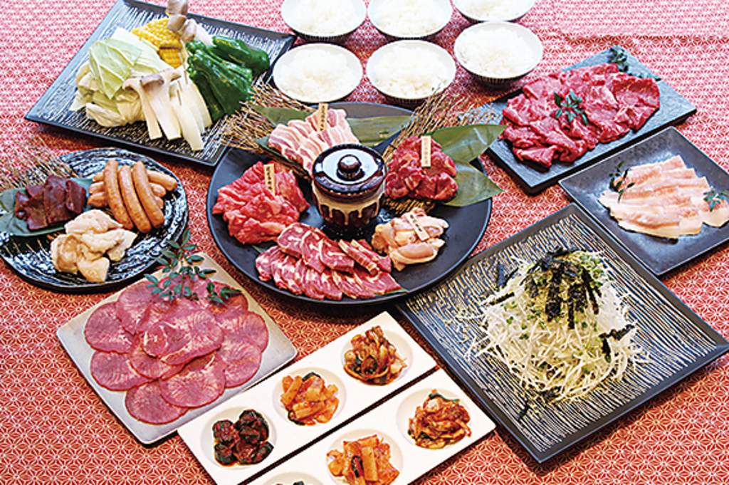 宴会にもおすすめ♪肉の近どうを満喫【奏コース】赤身の焼きしゃぶなど全16品3700円(税込)～ご用意♪