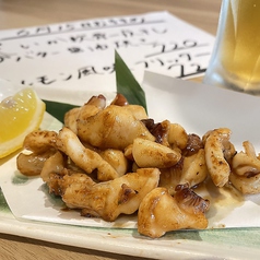 イカのバター醤油焼き