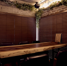 半個室で最大6名様にてご用意！小規模宴会・接待におすすめです。