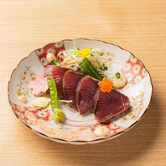 鰹の炭火たたき
