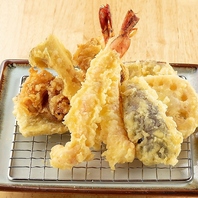 豊富な天ぷらメニュー♪
