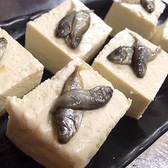 スクガラス豆腐