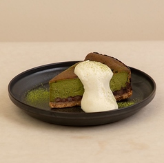 抹茶バスクチーズケーキ