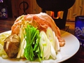 料理メニュー写真 レタス豚なべ　