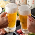 【各種宴会やデート、接待でお使いください！】キンキンに冷えたこだわりのビールと九州料理の相性は抜群です！！