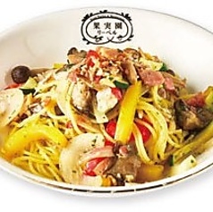 ★八百屋さんのスパゲッティ(塩・トマト・クリーム)