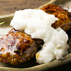 むかご入りつくね焼き