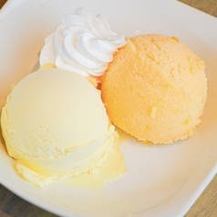 2種のアイスクリーム