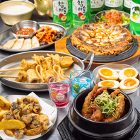 こだわりの食材で種類豊富な逸品料理…！