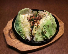 鉄板アンチョビキャベツ