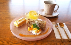 レモン香るデザートプレート　ドリンク付