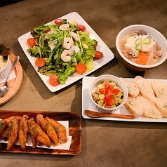 餃子酒場むぎとhacoのコース写真