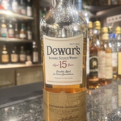 ジョニーウォーカーブルーラベル/デュワーズ15年