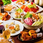 本格肉料理が楽しめる肉バルで女子会にも人気のグラス推しのお店です♪魅力空間でゆったり過ごせます