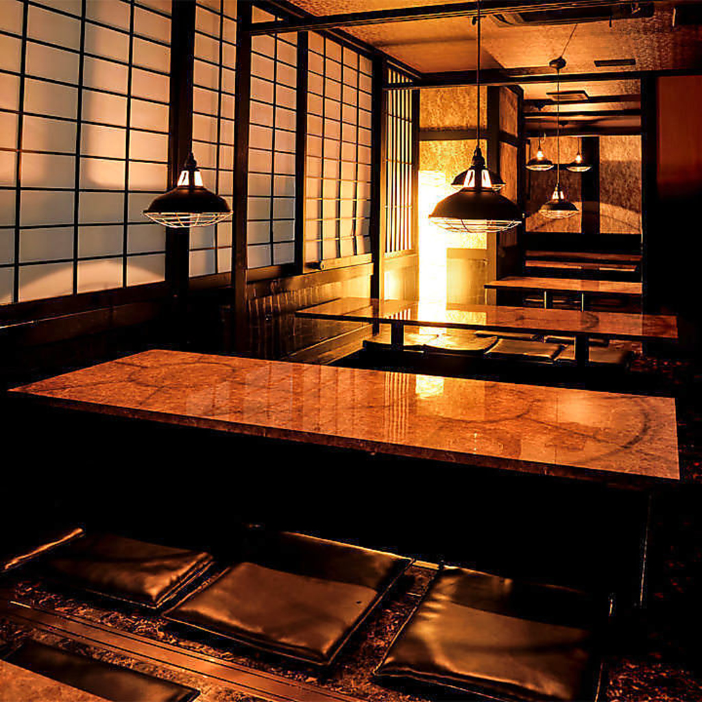 【個室完備】豊田市駅から徒歩4分！完全個室のプライベート空間でゆったりとお寛ぎください♪