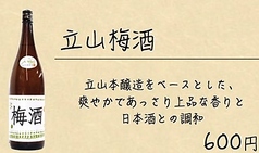 [日本酒ベース] 立山梅酒／梅みぞれ