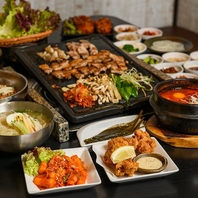 ブッフェや焼肉以外の単品メニューもこだわりの手作り！