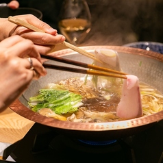 黒豚と旬野菜の出汁しゃぶ　1人前(2人前～)