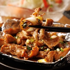 せせりの鉄板焼き