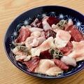 料理メニュー写真&nbsp;ごちゃ盛りホルモンミックス(特製甘辛タレ・塩・みそ)