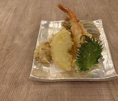 天ぷら5種盛合せ