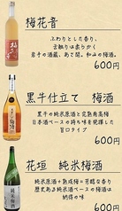 [日本酒ベース] 梅花音／黒牛仕立て 梅酒／花垣　純米梅酒