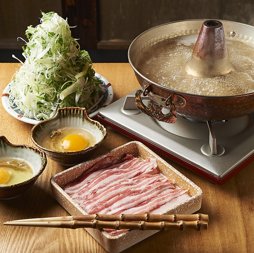 大人気のネギしゃぶは豚を巻いてどうぞ★