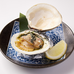 大アサリのガーリックバター焼