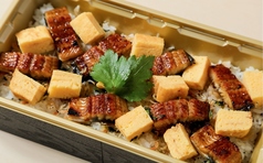 ちりめん山椒のうな玉重