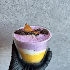 紫芋とかぼちゃジェラートサンデー