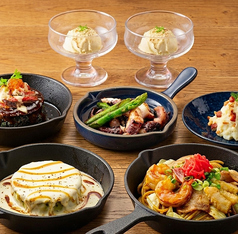鉄板焼きバル MERYGURYのコース写真