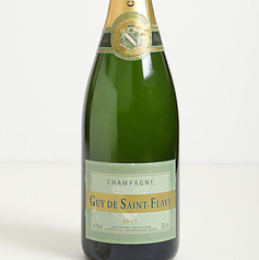 ≪シャンパン≫ギィ・ド・サンフラヴィー ピノ・ムニエ ピノ・ノワール(フランス)