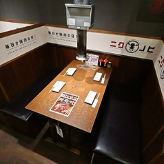 広々としたテーブル席はご宴会や女子会にもオススメ◎コスパ抜群の美味しい焼肉を、皆様でお楽しみください☆